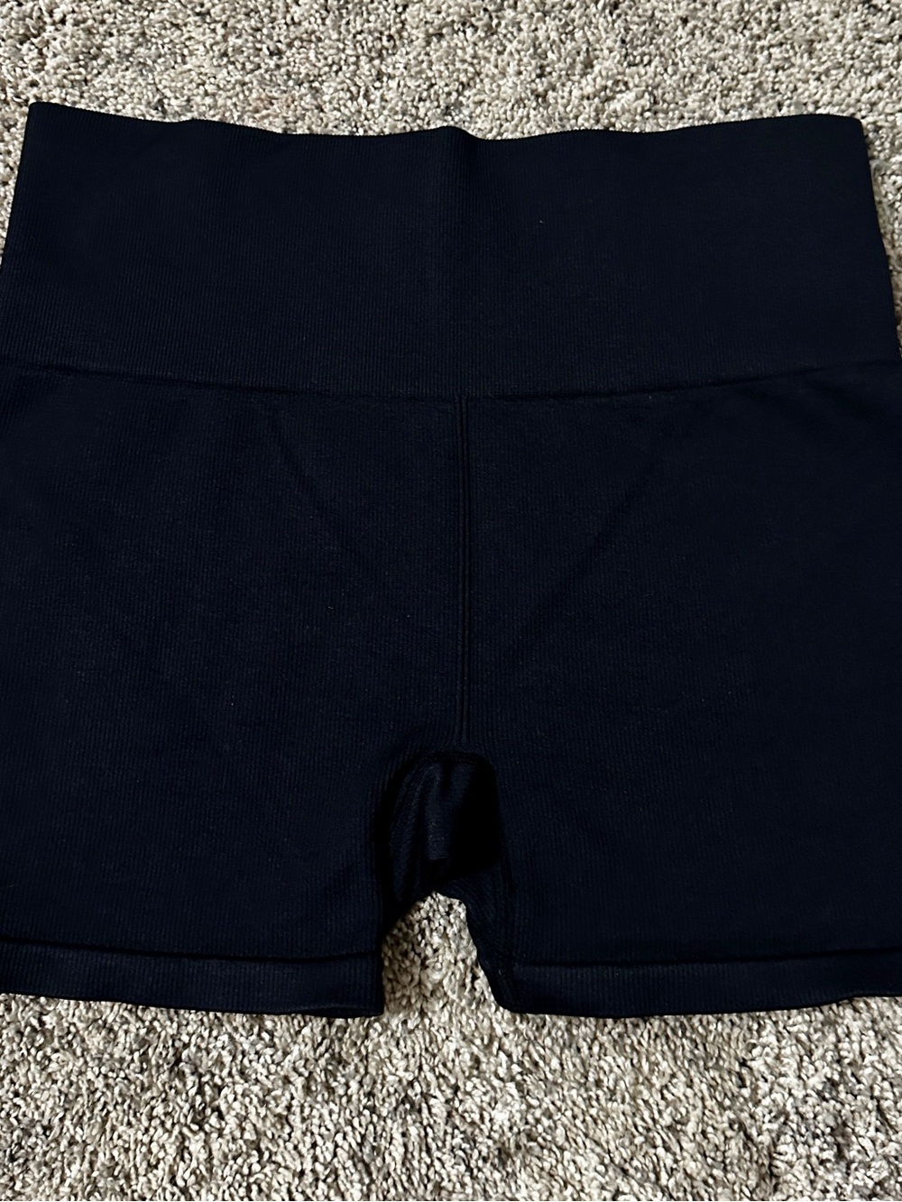 New Balance Women's Black High-Waist Bike Shorts